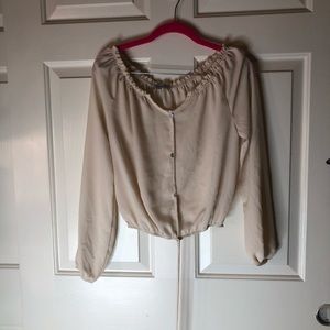 Off the shoulder top